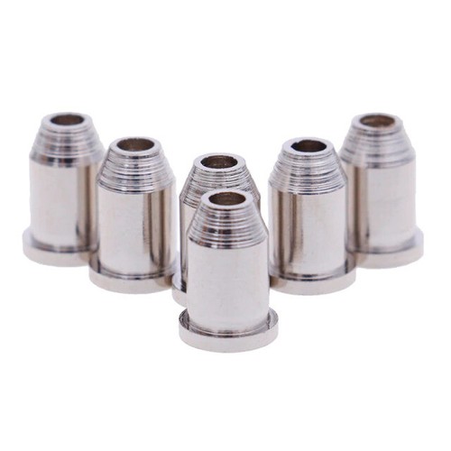 Guitar string ferrules through - string,