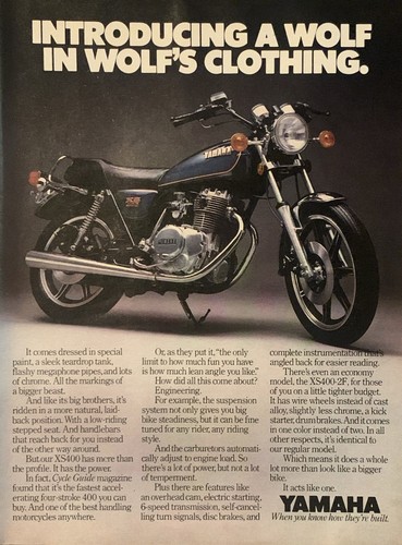 1979 yamaha xs400 - 1979,