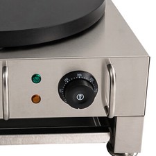 2.8KW Commercial Electric Crepe Maker Non Stick Large Pancake Griddle Machine UK