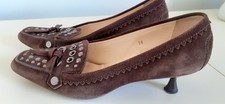 Tod's Brown Suede Shoes UK 5