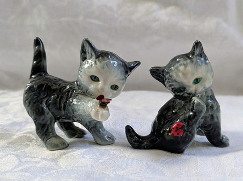 Vintage goebel porcelain grey - vintage,