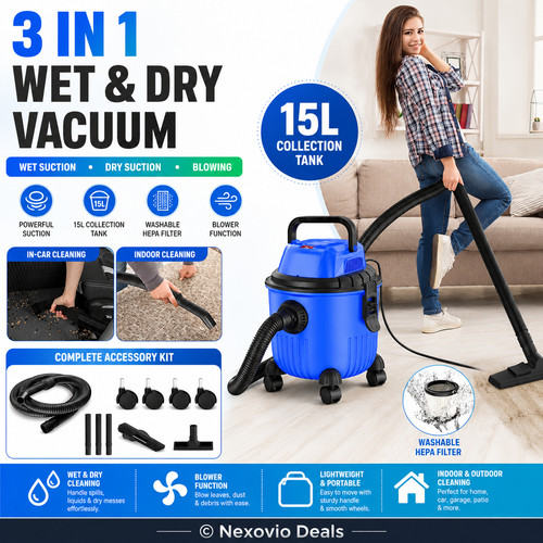 15l wet dry - wet, cleaner