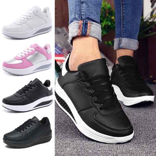 Women sneakers platform shoes - platform,