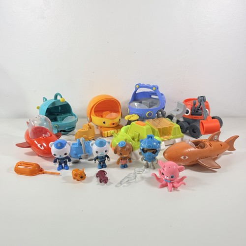 Octonauts vehicle set figures - set,