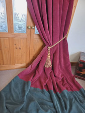 Vintage Velvet Curtains Ea