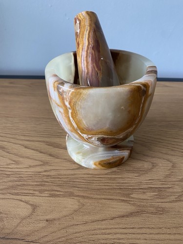Natural onyx carved stone - natural,