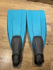 Diving Swimming Flippers Fins Rondine Clio Cressi Sub 37-38 4-5 Pair Blue Black
