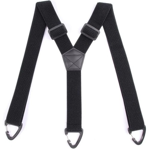 Heavy duty elastic suspenders - heavy,