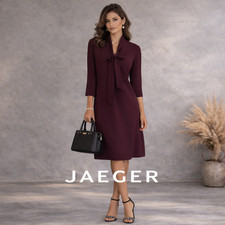 Jaeger Womens Vintage Maroon