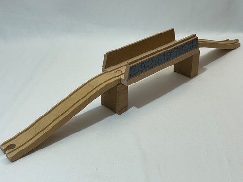 Wooden girder bridge - wooden, viaduct