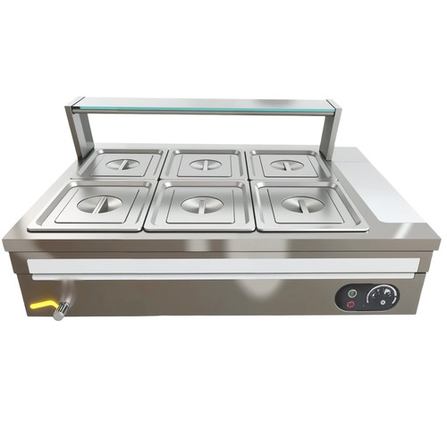 Commercial food warmer buffet - food,