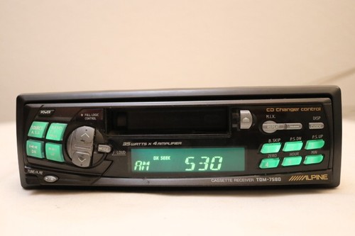 Alpine tdm 7580 radio - tdm-7580,