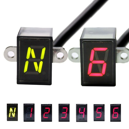 Motorcycle led gear indicator - motorcycle,