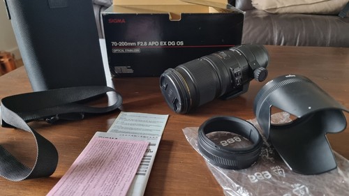 Sigma 70 200mm apo ex - f/2.8, /