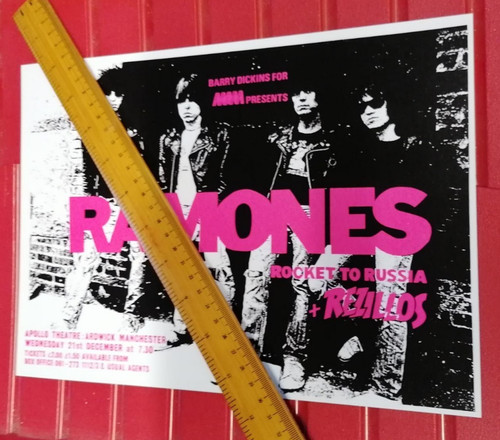 The ramones size - ramones, art