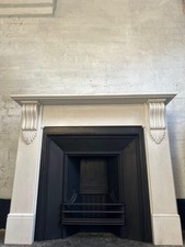 Marble Fire Surround for Cast Iron Fireplace