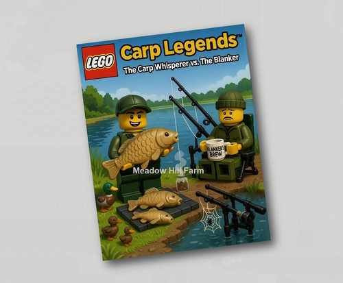 Tackle box sticker lego carp - tackle,