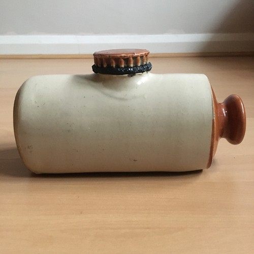 Antique stoneware hot water - stoneware,