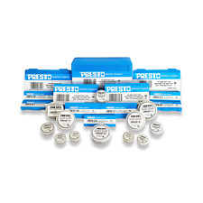 Presto BSW Taps, Dies & Second Taps HSS From 1/16" - 3/4" Sizes Available