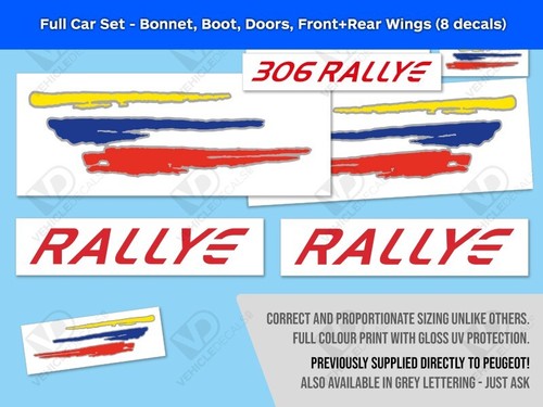 Fits peugeot 306 rallye - fits,
