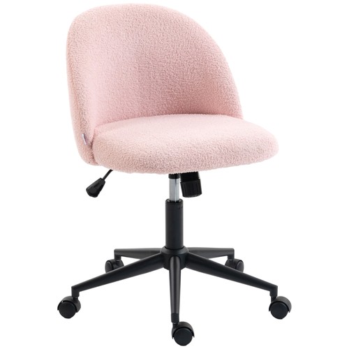 Homcom desk chair - chair,, fluffy