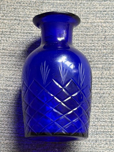 Early 1800s blown - cut, glass