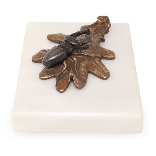Vintage bronze stag beetle - vintage,