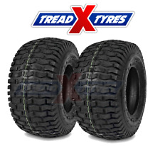 2X 4PLY LAWN MOWER 15X6.00-6 GRASS TYRE GARDEN TRACTOR 15X 600 6 GOLF BUGGY TURF
