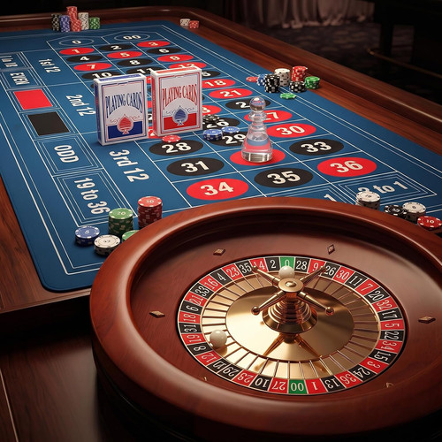 Roulette wheel set with - wheel,
