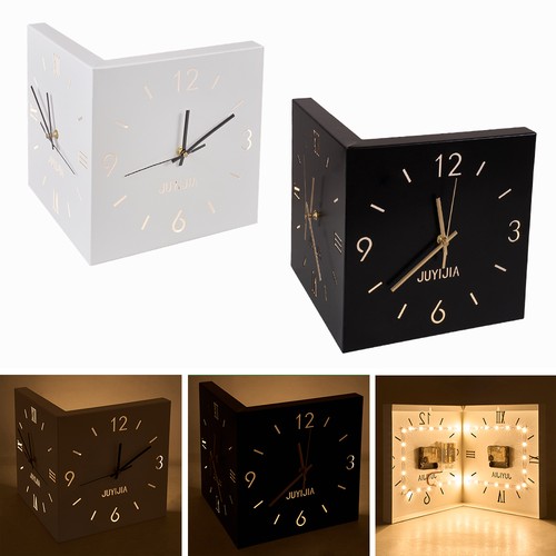 Corner clock double - corner,