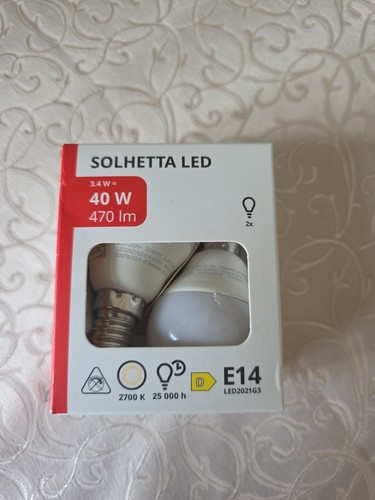 Ikea 40w solhetta led e14 - ikea,