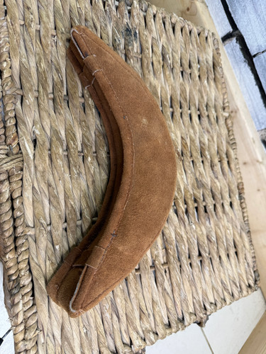 Suede padded travelling - s/h,