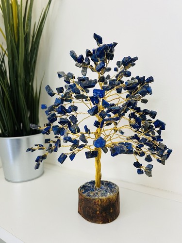 Lapis lazuli crystal tree - lazuli,
