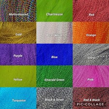 KRYSTAL FLASH 15 COLOURS, 3 SIZES FLY TYING MATERIAL FLYNSCOTSMAN TACKLE CRYSTAL