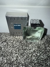 Azzaro Chrome Eau De Toilette 7ml Miniature Mens Fragrance Aftershave New