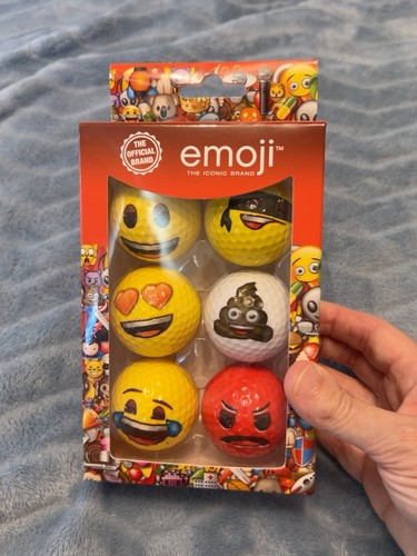 Emoji golf balls pack - emoji,