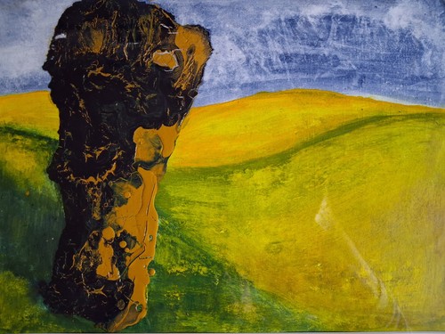 Expressionist original oil - expressionist,