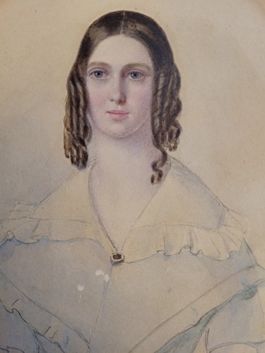 Antique 19thc watercolour - antique,