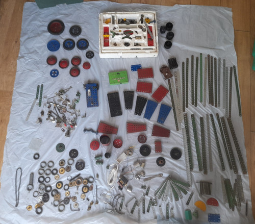 Vintage meccano job lot - job,