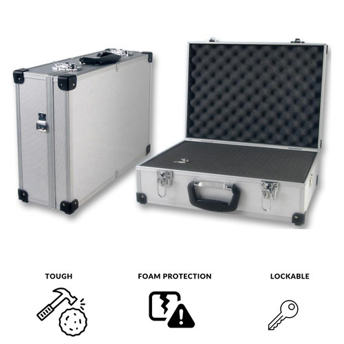 Large aluminium flight hard - large,