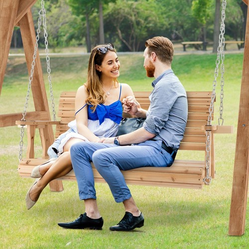 Person porch hanging swing - porch,