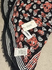 Alexander McQueen Silk Skull