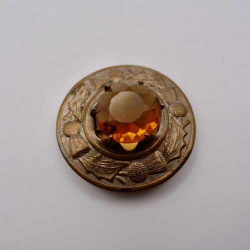 Old scottish brooch - old,