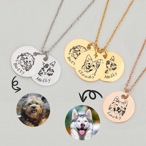 Personalised pet portrait - personalised,