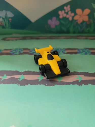 Playmobil race car yellow - yellow, &