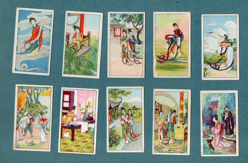 Chinese cigarette cards - x, 10