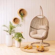 Luxury Rattan Hanging Egg