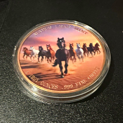 Year the horse copper - horse,