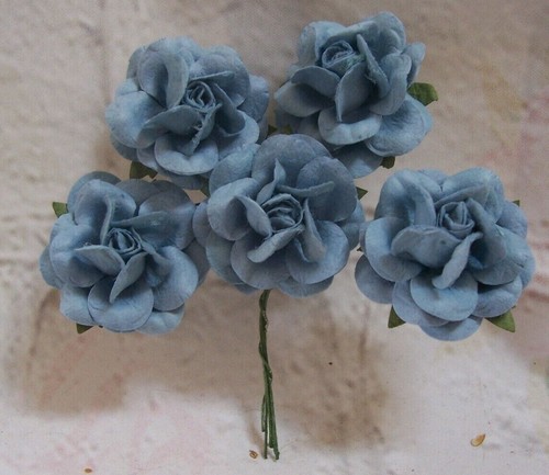 Mulberry paper roses flowers - mulberry,