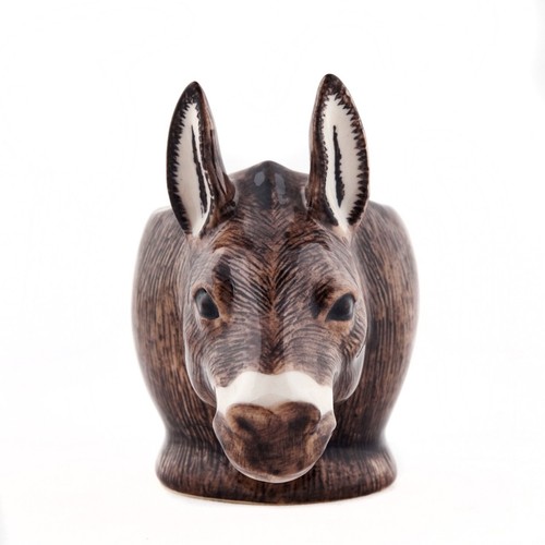 Quail ceramics face egg cup - quail,